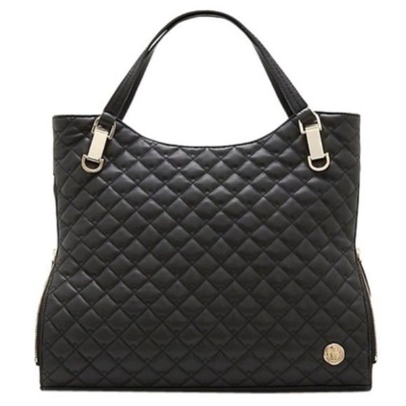 Vince Camuto Handbags - NWT black leather Vince Camuto handbag big tote